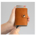 4smarts LAVAVIK Anti-RFID Wallet with Buckle - кожен портфейл с RFID защита (кафяв) 3