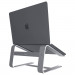Macally Aluminium Laptop Stand - преносима алуминиева поставка за MacBook и лаптопи (тъмносива) 3