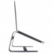 Macally Aluminium Laptop Stand - преносима алуминиева поставка за MacBook и лаптопи (тъмносива) 5