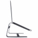 Macally Aluminium Laptop Stand - преносима алуминиева поставка за MacBook и лаптопи (тъмносива) 6