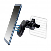 4smarts Car Vent Holder UltiMAG VENTMAG Plus - магнитна поставка за радиатора на кола за iPhone и смартфони (черен)