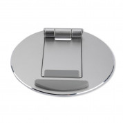 4smarts Foldable Aluminum Stand - преносима алуминиева поставка за смартфони и таблети до 10.5 инча (сребрист) 2