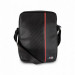 BMW Carbon Inspiration Tablet Bag - дизайнерска чанта с презрамка за таблети до 10.2 инча (черен-червен) 1
