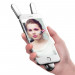 Baseus Selfie LED Light - LED светкавица за селфи снимки за iPhone с Lightning конектор (черен) 4