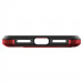 Spigen Reventon Case - хибриден удароустойчив кейс и 2 броя стъклено покритие за iPhone XS, iPhone X (черен-червен) 10