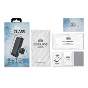 Eiger 3D Glass Full Screen Tempered Glass Screen Protector - калено стъклено защитно покритие с извити ръбове за целия дисплей на iPhone 11 Pro Max, iPhone XS Max (черен-прозрачен) 7