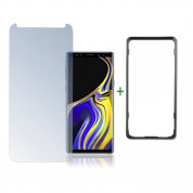 4smarts Second Glass Curved Easy-Assist - калено стъклено покритие с рамка за поставяне за Samsung Galaxy Note 9 (прозрачен) 1