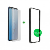 4smarts Second Glass Curved Easy-Assist - калено стъклено покритие с рамка за поставяне за Samsung Galaxy Note 9 (прозрачен) 2