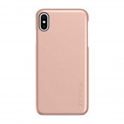 Incipio Feather Case - тънък поликарбонатов кейс за iPhone XS Max (розово злато) 3