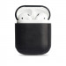 Krusell Sunne Leather Case - кожен кейс (ествествена кожа) за Apple Airpods (черен) 1