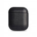 Krusell Sunne Leather Case - кожен кейс (ествествена кожа) за Apple Airpods (черен) 3