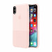 Incipio NGP Case - удароустойчив силиконов калъф за iPhone XS Max (розов) 1