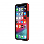 Incipio DualPro Case - удароустойчив хибриден кейс за iPhone XR (червен) 2