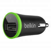 Belkin Car Charger USB 2.4A - зарядно за кола за смартфони, таблети и мобилни устройства (черен)