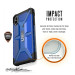 Urban Armor Gear Plasma - удароустойчив хибриден кейс за iPhone XS Max (син) 6