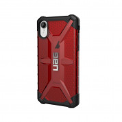 Urban Armor Gear Plasma - удароустойчив хибриден кейс за iPhone XR (червен)