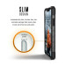 Urban Armor Gear Plasma - удароустойчив хибриден кейс за iPhone XR (черен) 10