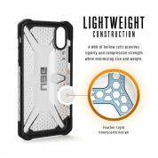 Urban Armor Gear Plasma Case for iPhone XR (ice) 7