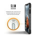 Urban Armor Gear Plasma - удароустойчив хибриден кейс за iPhone XS Max (черен) 9