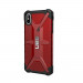 Urban Armor Gear Plasma - удароустойчив хибриден кейс за iPhone XS Max (червен) 1