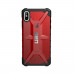 Urban Armor Gear Plasma - удароустойчив хибриден кейс за iPhone XS Max (червен) 2