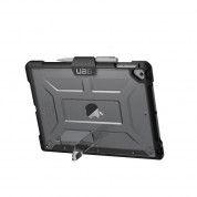 Urban Armor Gear Plasma Case - удароустойчив хибриден кейс от най-висок клас за iPad Pro 9.7, iPad 5 (2017), iPad 6 (2018), iPad Air, iPad Air 2 (прозрачен) 3