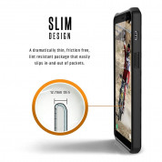 Urban Armor Gear Outback Case - удароустойчив хибриден кейс за Samsung Galaxy A8 Plus (2018) (черен) 6