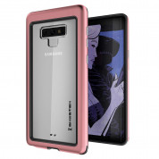 Ghostek Atomic Slim Case - хибриден удароустойчив кейс за Samsung Galaxy Note 9 (розов)