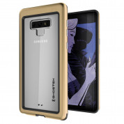 Ghostek Atomic Slim Case - хибриден удароустойчив кейс за Samsung Galaxy Note 9 (златист)