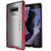 Ghostek Cloak 3 Case - хибриден удароустойчив кейс за Samsung Galaxy Note 9 (червен)