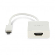 LMP USB-C to HDMI Adapter - адаптер за свързване от USB-C към HDMI 4K (сребрист)