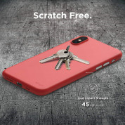 Elago Inner Core Case - тънък полипропиленов кейс (0.3 mm) за iPhone XS (червен) 3