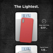 Elago Inner Core Case - тънък полипропиленов кейс (0.3 mm) за iPhone XS (червен) 2
