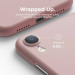 Elago Inner Core Case - тънък полипропиленов кейс (0.3 mm) за iPhone XR (розов) 8
