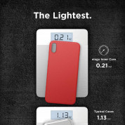 Elago Inner Core Case - тънък полипропиленов кейс (0.3 mm) за iPhone XS Max (червен) 2