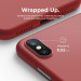 Elago Inner Core Case - тънък полипропиленов кейс (0.3 mm) за iPhone XS Max (червен) 8
