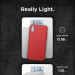 Elago Slim Fit Case - качествен поликарбонатов кейс за iPhone XS (червен) 3