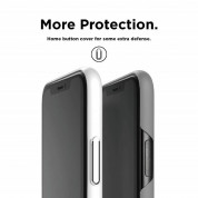 Elago Slim Fit Case - качествен поликарбонатов кейс за iPhone XS (бял) 6