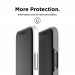 Elago Slim Fit Case - качествен поликарбонатов кейс за iPhone XS (бял) 7