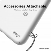 Elago Slim Fit Case - качествен поликарбонатов кейс за iPhone XS (бял) 7