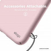 Elago Slim Fit Case - качествен поликарбонатов кейс за iPhone XR (розов) 7