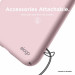 Elago Slim Fit Case - качествен поликарбонатов кейс за iPhone XR (розов) 8