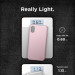 Elago Slim Fit Case - качествен поликарбонатов кейс за iPhone XR (розов) 3