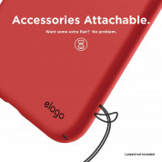 Elago Slim Fit Case - качествен поликарбонатов кейс за iPhone XR (червен) 7