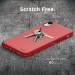 Elago Slim Fit Case - качествен поликарбонатов кейс за iPhone XR (червен) 4