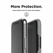 Elago Slim Fit Case - качествен поликарбонатов кейс за iPhone XS Max (прозрачен) 6