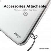 Elago Slim Fit Case - качествен поликарбонатов кейс за iPhone XS Max (прозрачен) 7