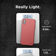 Elago Slim Fit Case - качествен поликарбонатов кейс за iPhone XS Max (светлочервен) 2