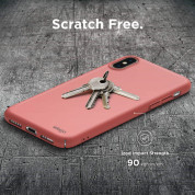 Elago Slim Fit Case - качествен поликарбонатов кейс за iPhone XS Max (светлочервен) 3