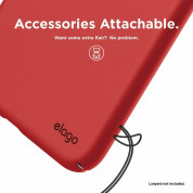 Elago Slim Fit Case - качествен поликарбонатов кейс за iPhone XS Max (червен) 7